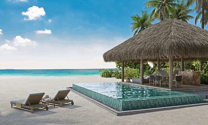 Six Senses Kanuhura - Two Bedroom Beach Retreat with Pool