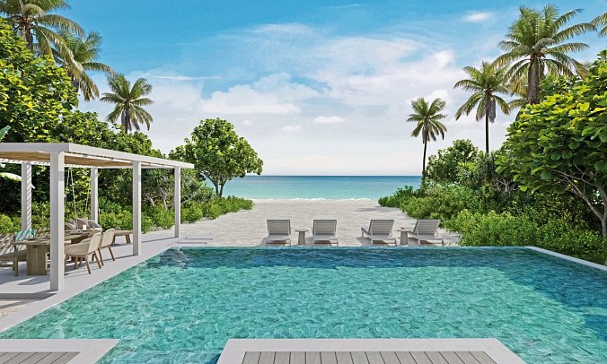 Six Senses Kanuhura - Two Bedroom Beach Villa with Pool