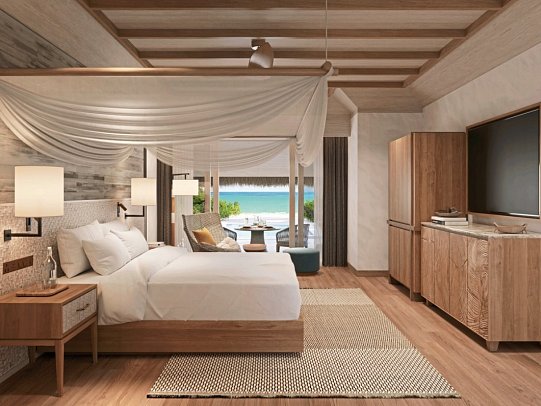Six Senses Kanuhura - Two Bedroom Beach Villa with Pool