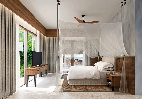 Six Senses Kanuhura - Three Bedroom Beach Reserve