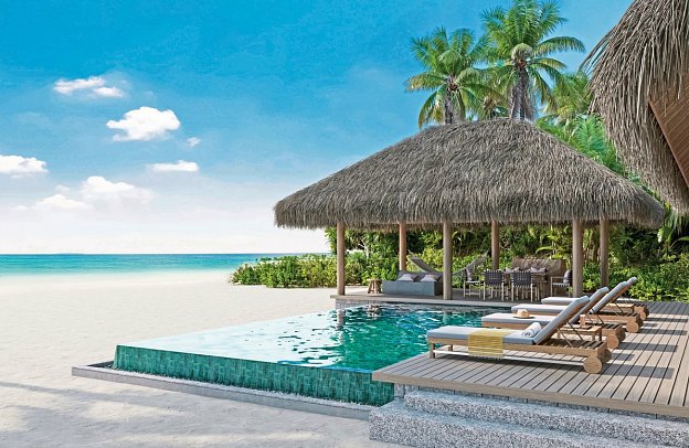 Six Senses Kanuhura - Family Beach Retreat with Pool