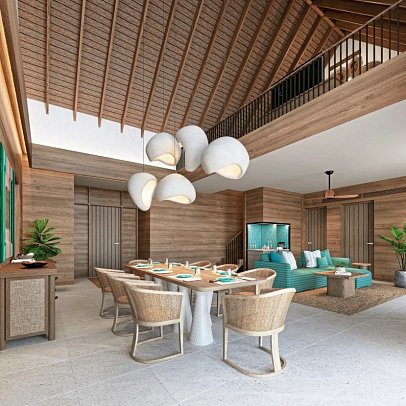 Six Senses Kanuhura - Three Bedroom Beach Reserve
