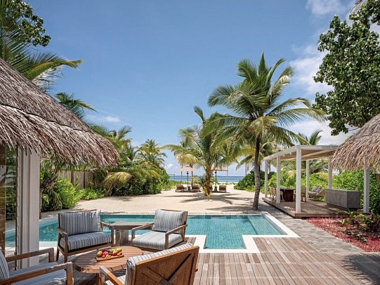 Six Senses Kanuhura - Two Bedroom Beach Villa with Pool (Zimmercodierung VB3)