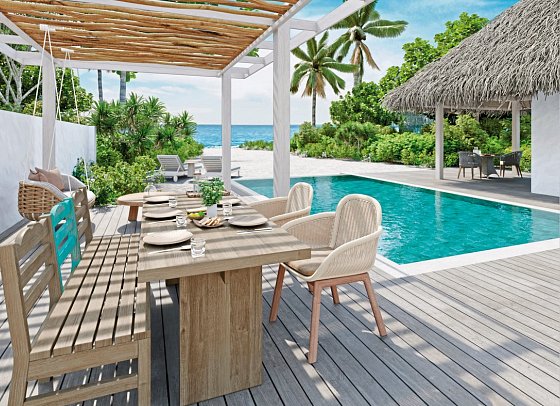 Six Senses Kanuhura - Deluxe Beach Villa with Pool
