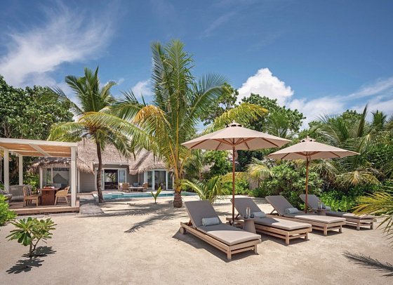 Six Senses Kanuhura - Two Bedroom Beach Villa with Pool (Zimmercodierung VB3)
