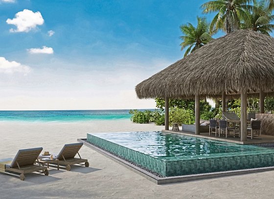 Six Senses Kanuhura - Two Bedroom Beach Retreat with Pool