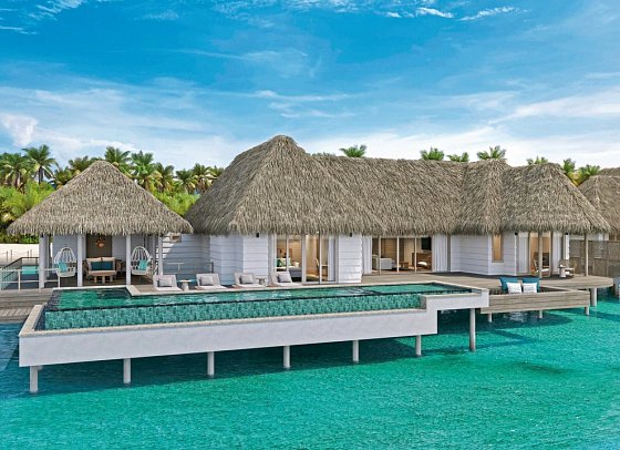 Six Senses Kanuhura - Two Bedroom Water Villa with Pool