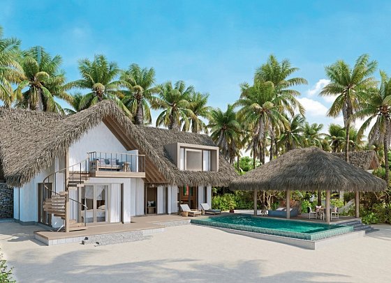 Six Senses Kanuhura - Beach Retreat with Pool (Typ 1)