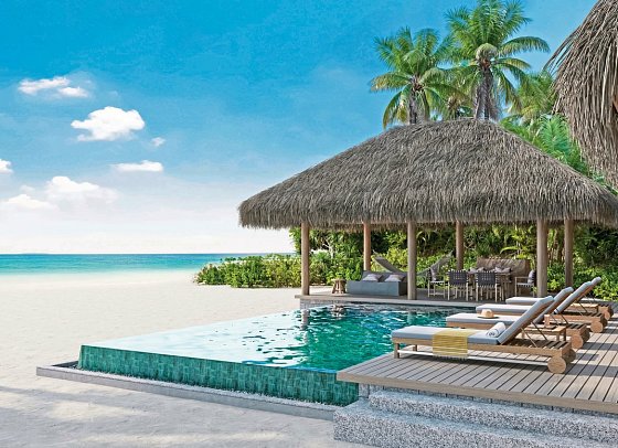Six Senses Kanuhura - Family Beach Retreat with Pool
