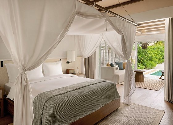 Six Senses Kanuhura - Deluxe Beach Villa with Pool (Zimmercodierung VD1)