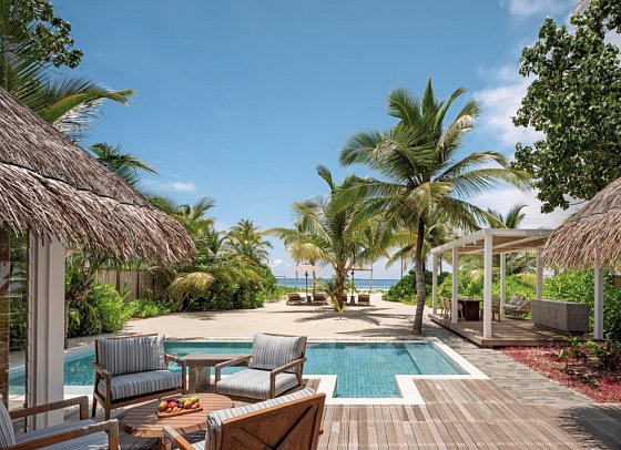 Six Senses Kanuhura - Two Bedroom Beach Retreat with Pool (Zimmercodierung VB8)