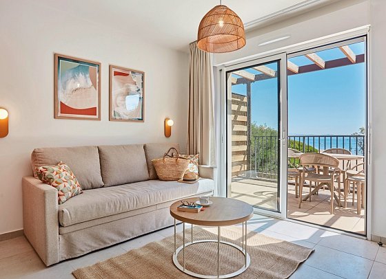 Résidence Prestige Odalys Riviera - Wohnbeispiel2-Zimmer Appartement (Zimmercodierung CB1)