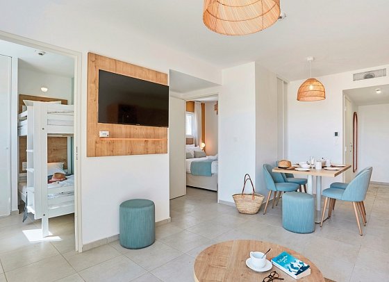 Résidence Prestige Odalys Riviera - Wohnbeispiel 2-Zimmer Appartement (Zimmercodierungen CB1 & CB2)