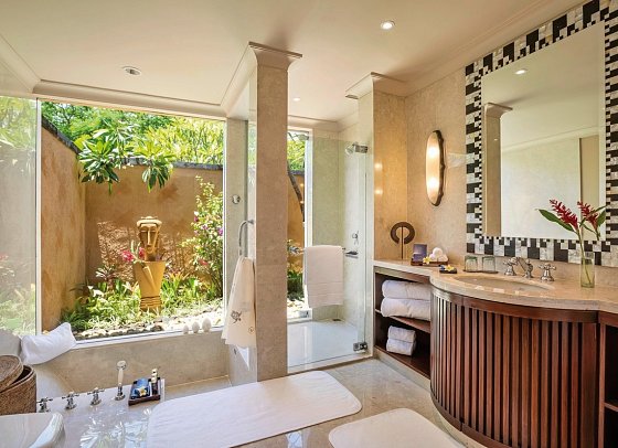 The Oberoi Beach Resort, Mauritius - Badezimmer Luxury Pavillon (Zimmercodierung UU1)