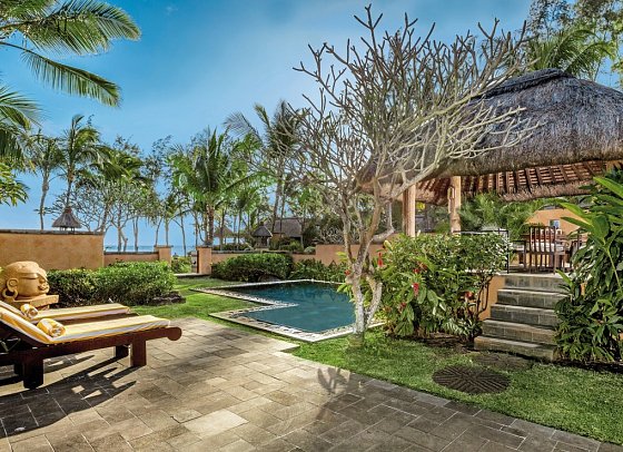 The Oberoi Beach Resort, Mauritius - Wohnbeispiel Premier Villa (Zimmercodierung VB1)