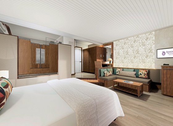 Shandrani Beachcomber Resort & Spa - Wohnbeispiel Tropical/Tropical Groundfloor (Zimmercodierungen US1, UC1, US7, UX8, UH1, US2, UCG, UH4, US4 & UH6)