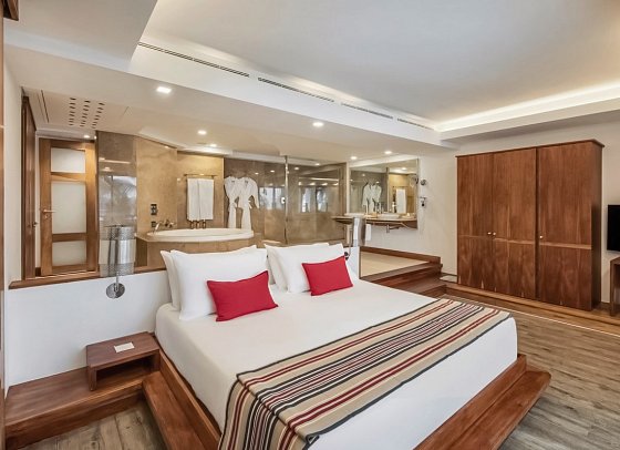 Shandrani Beachcomber Resort & Spa - Wohnbeispiel Senior Suite (Zimmercodierungen WB1 & WH1)