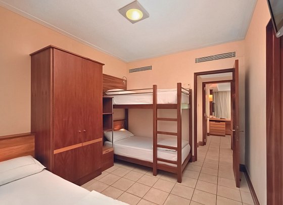 Shandrani Beachcomber Resort & Spa - Wohnbeispiel 2 Bedroom Family Apartment (Zimmercodierungen OB1, OB2, OH1 & OH3)