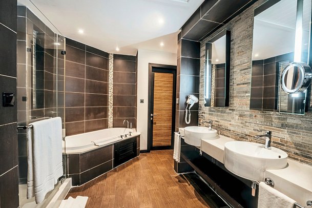 Crystals Beach Resort Belle Mare - Wohnbeispiel Preium Garden Room (Zimmercodierungen UMG, UM8 & UHG)