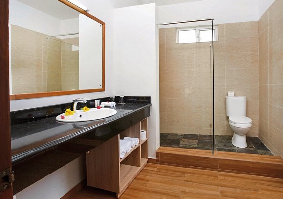 Le Palmiste - Badezimmer Superior (Zimmercodierung US1)