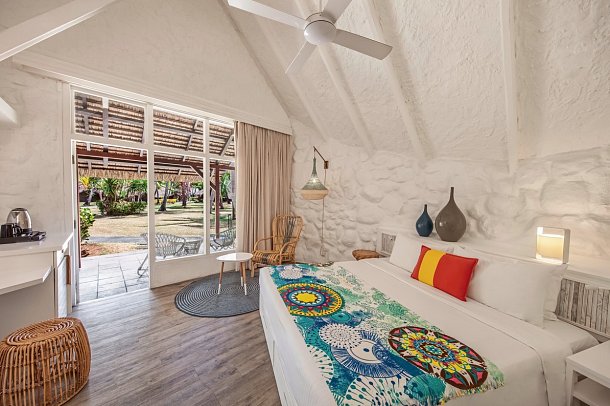 La Pirogue Mauritius - Wohnbeispiel Garden Bungalow (Zimmercodierungen BBG, BCG & BHG)