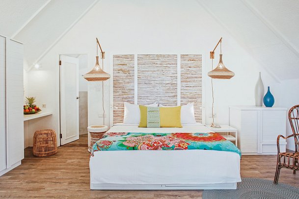 La Pirogue Mauritius - Wohnbeispiel Beach Pavillon (Zimmercodierungen UB1, UB8, UC1 & UH1)