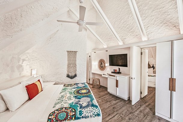 La Pirogue Mauritius - Wohnbeispiel Garden Family Bungalow (Zimmercodierung B1G)