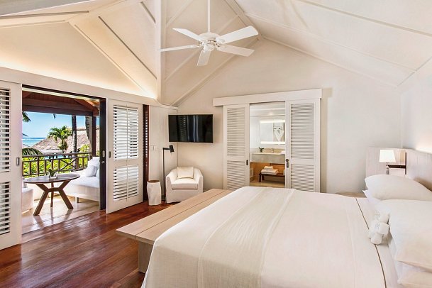 LUX* Le Morne, Mauritius - Wohnbeispiel Sunset Junior Suite (Zimmercodierungen JB2 & JH2)