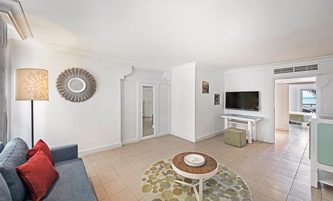 Ambre Mauritius - Wohnbeispiel Deluxe Suite (Zimmercodierung WD1)