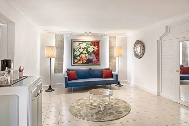 Ambre Mauritius - Wohnbeispiel Deluxe Suite (Zimmercodierung WD1)