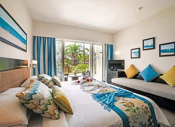 Pearle Beach Resort & Spa - Wohnbeispiel Deluxe Gardenview (Zimmercodierungen UDG, UHG & UD8)