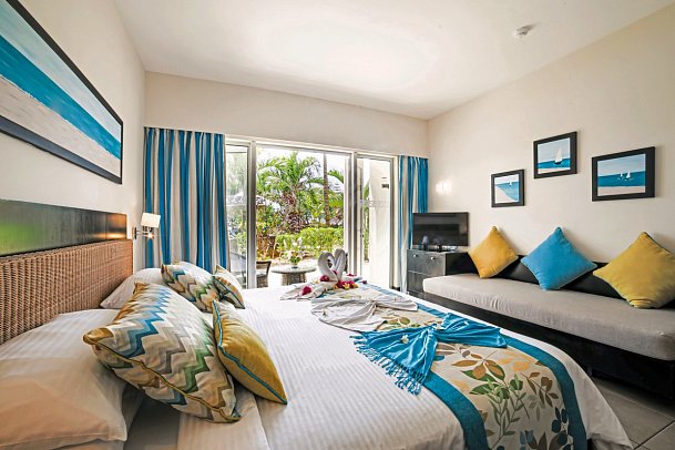 Pearle Beach Resort & Spa - Wohnbeispiel Deluxe Gardenview (Zimmercodierungen UDG, UHG & UD8)