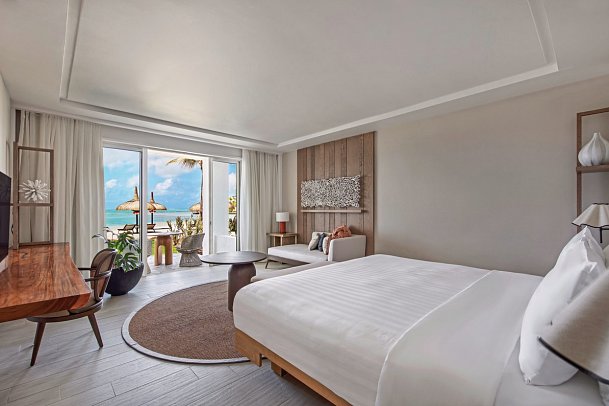 Shangri-La Le Touessrok, Mauritius - Wohnbeispiel Shangri-La Two Bedroom Beach Suite (Zimmercodierung WB3)
