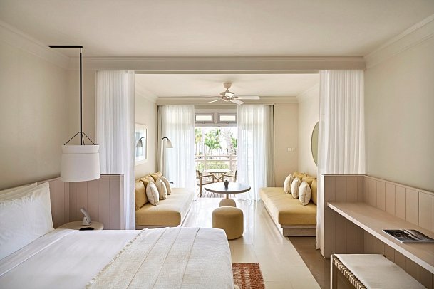 LUX* Belle Mare - Wohnbeispiel Junior Suite (Zimmercodierungen JB1, JB2, JBP, JH1, JH2 & JH3)