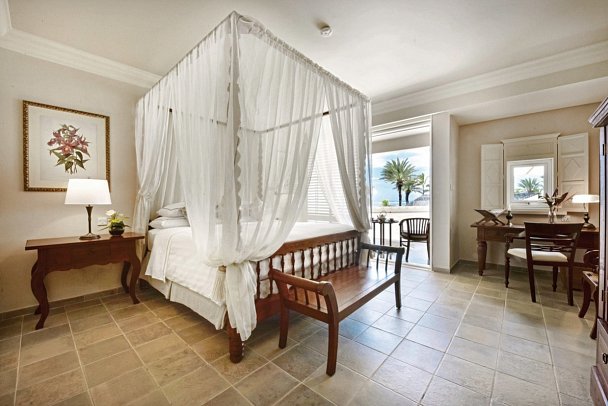 The Residence Mauritius - Wohnbeispiel Colonial Oceanview Suite (Zimmercodierungen WBM & WC2)