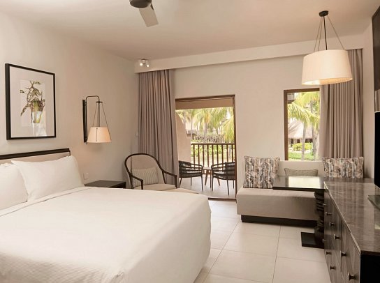 Hilton Mauritius Resort & Spa - Wohnbeispiel Grand Deluxe Room (Zimmercodierungen DD3 & DH3)