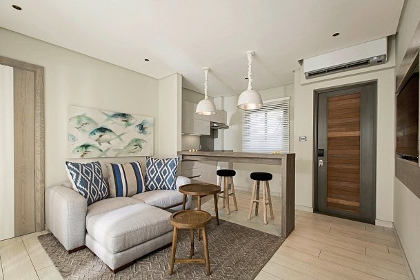 The Bay Club at Anahita - Wohnbeispiel Junior Suite (Zimmercodierungen JBG, JH1, J1E & JB8)