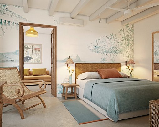 Veranda Grand Baie Hotel & Spa - Wohnbeispiel Comfort Family (Zimmercodierung FF1)