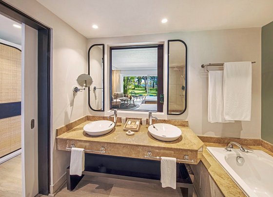 Victoria Beachcomber Resort & Spa - Wohnbeispiel Deluxe Ground Floor (Zimmercodierungen UD2 & UH3)