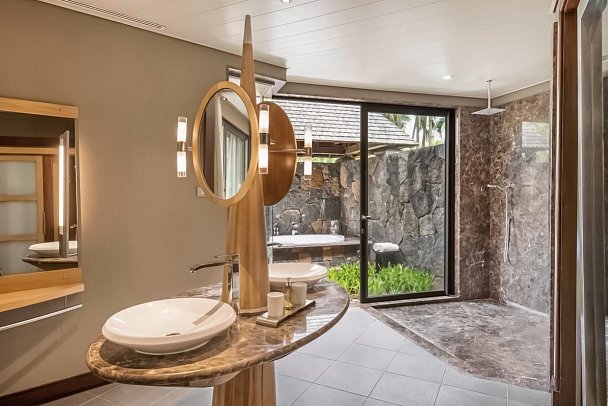 Trou aux Biches Beachcomber - Wohnbeispiel 2 Bedroom Pool Villa (Zimmercodierungen VB1, VB2, VH1 & VH2)