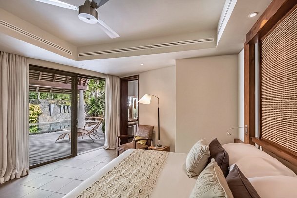 Trou aux Biches Beachcomber - Wohnbeispiel 2 Bedroom Pool Villa (Zimmercodierungen VB1, VB2, VH1 & VH2)