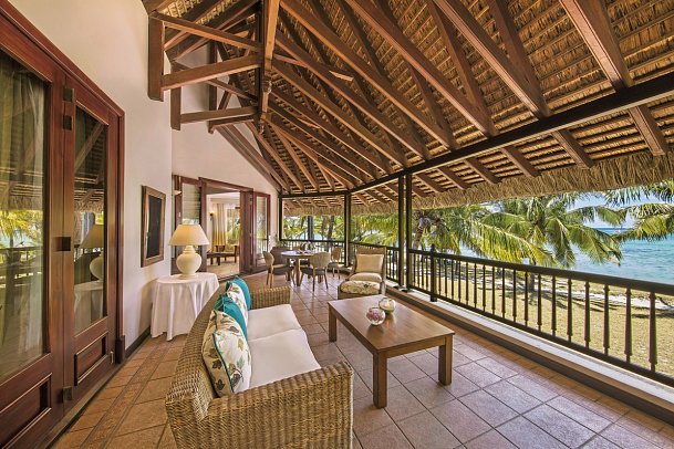 Dinarobin Beachcomber Golf Resort & Spa - Wohnbeispiel Senior Suite Beachfront (Zimmercodierungen WB1 & WH1)