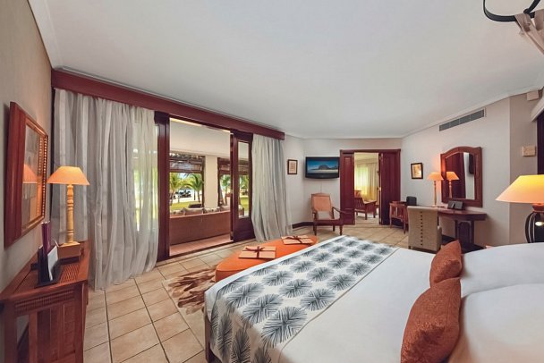 Dinarobin Beachcomber Golf Resort & Spa - Wohnbeispiel Senior Suite Beachfront (Zimmercodierungen WB1 & WH1)