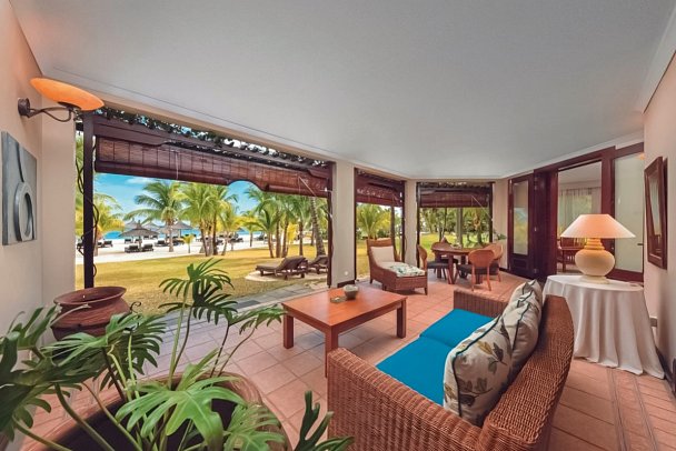 Dinarobin Beachcomber Golf Resort & Spa - Wohnbeispiel Senior Suite Beachfront (Zimmercodierungen WB1 & WH1)