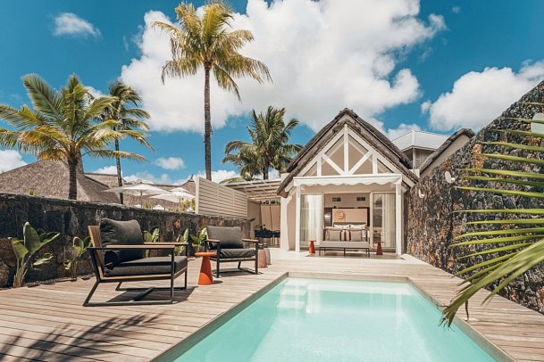 Radisson Blu Azuri Resort & Spa - Wohnbeispiel Beachfront Villa with Pool (Zimmercodierungen VBO, VB8 & VHO)