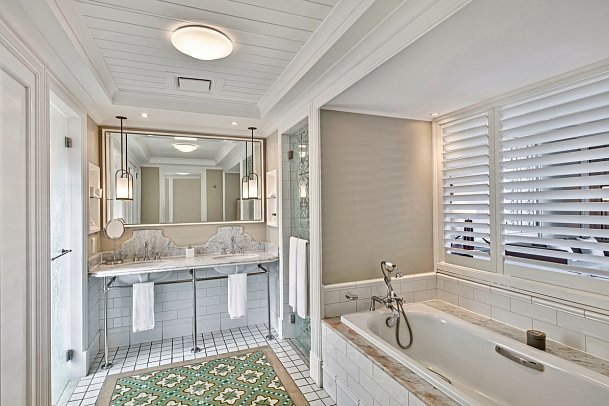 Heritage Le Telfair Golf & Wellness Resort - Wohnbeispiel Deluxe Beachfront Suite (Zimmercodierungen WDO & WHO)