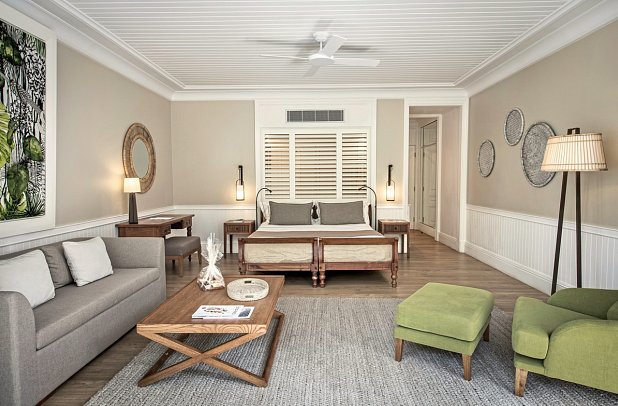 Heritage Le Telfair Golf & Wellness Resort - Wohnbeispiel Deluxe Suite (Zimmercodierung WD1)