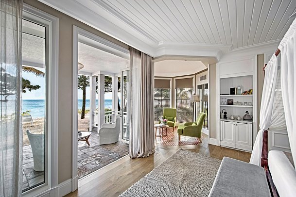 Heritage Le Telfair Golf & Wellness Resort - Wohnbeispiel Junior Suite Beachfront (Zimmercodierungen JBO & JHO)