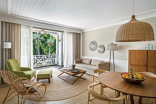 Heritage Le Telfair Golf & Wellness Resort - Wohnbeispiel Senior Suite Gardenview (Zimmercodierung WBG)
