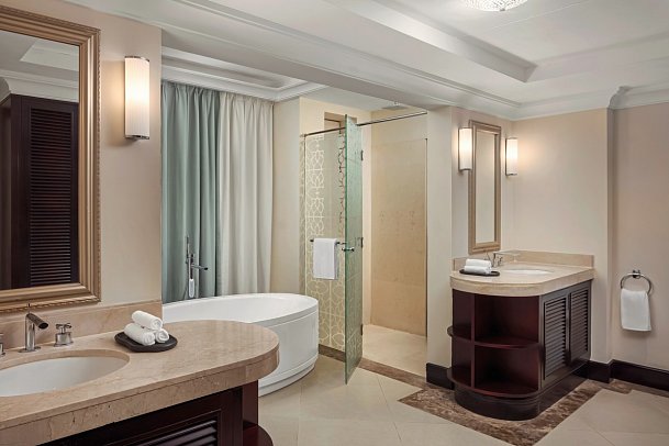 The Westin Turtle Bay Resort & Spa, Mauritius - Badezimmer Junior Suite (Zimmercodierungen JB2, JB8, JB5, JO8, JH2 & JH5)